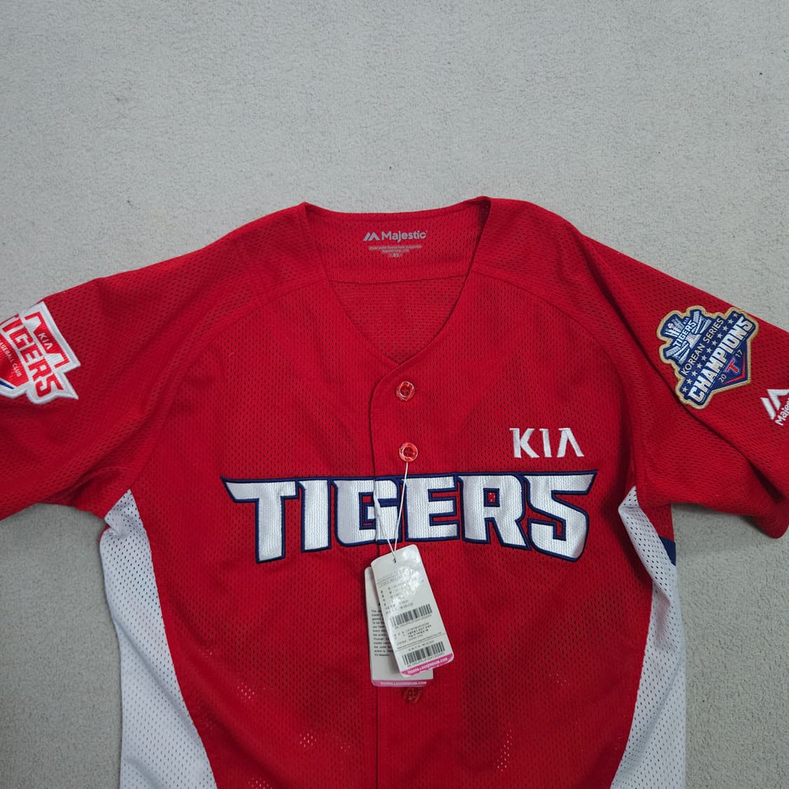 마제스틱 기아 타이거즈 유니폼 85 상품이미지2