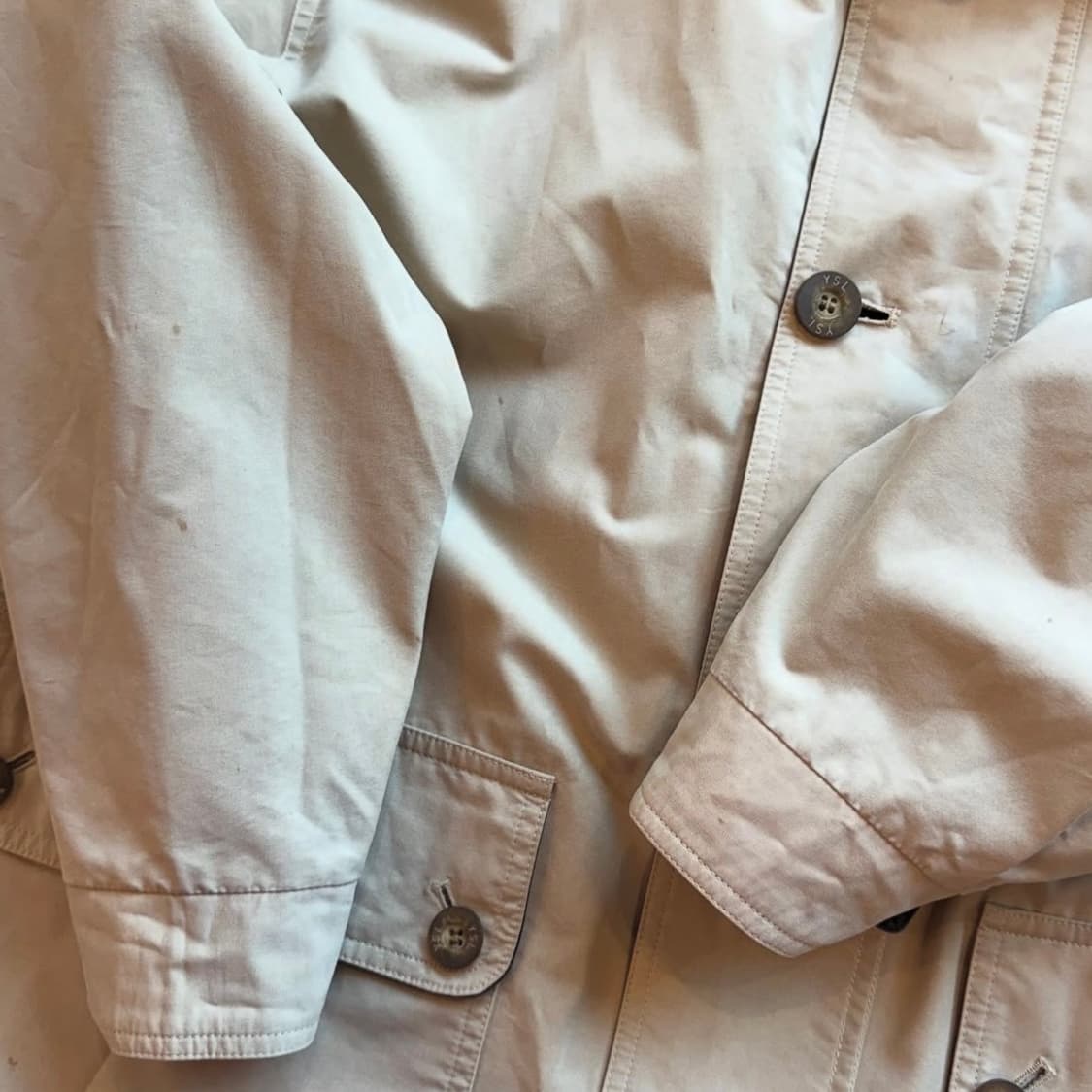 입생로랑 리버시블 사파리 자켓 상품이미지10