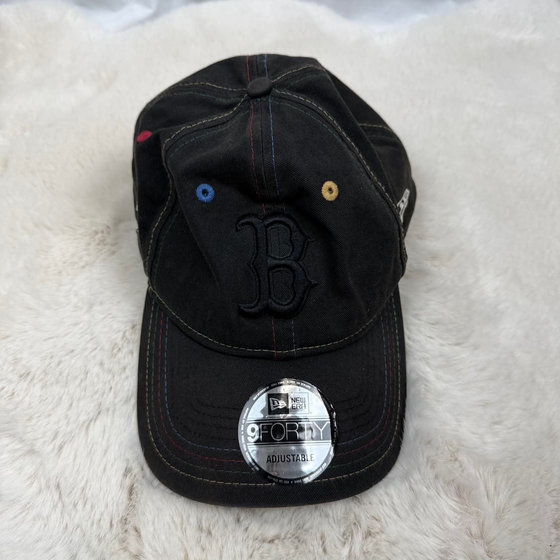 OS) 아이앱 스튜디오 x 뉴에라 보스턴 레드삭스 캡 상품이미지2