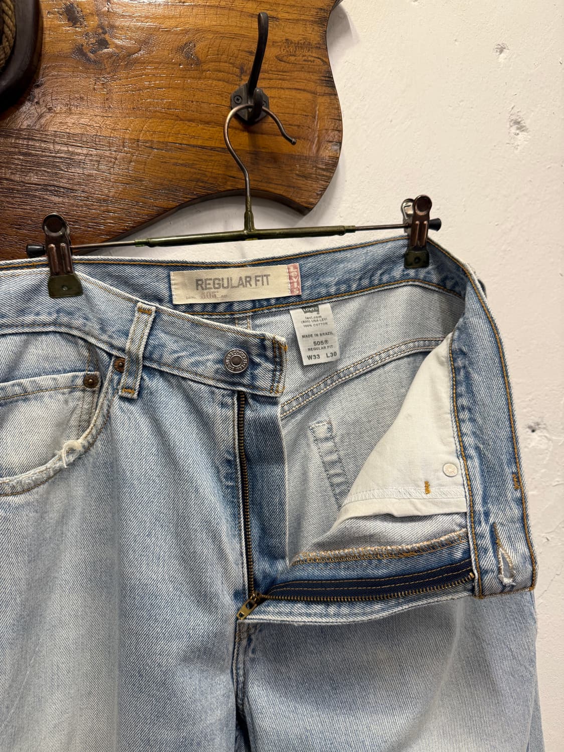 32inch) Brazil Levi’s 빈티지 리바이스 505 Jeans 상품이미지6