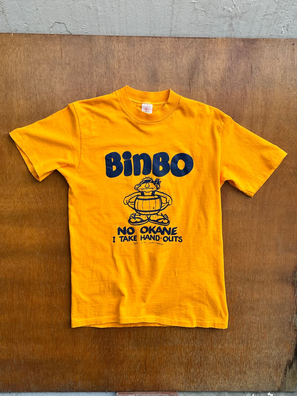 80's Vintage HI CRU "BINBO" Graphic Tee 상품이미지1