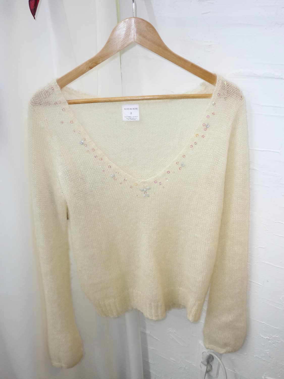 beads ivory knit 상품이미지6