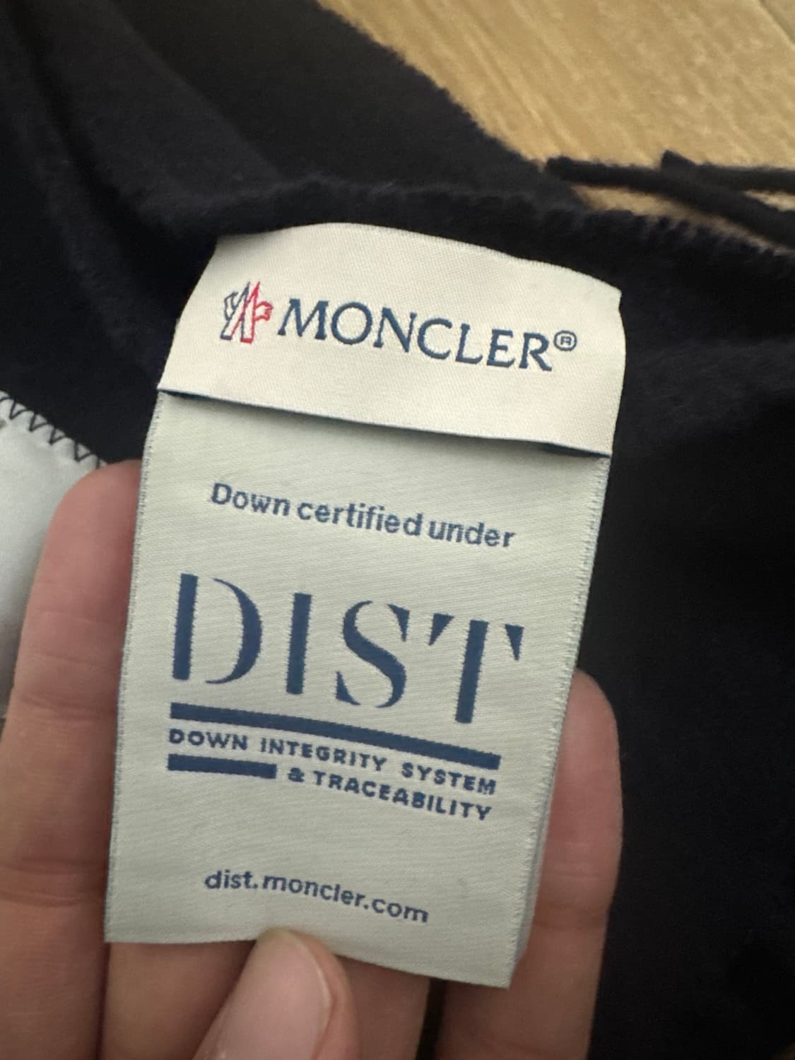 몽클레어 네이비 머플러 상품이미지4
