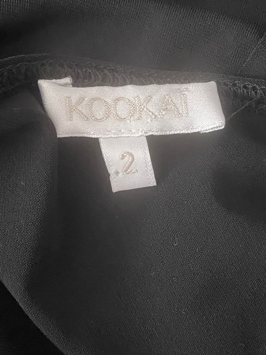 KOOKAI 쿠가이 오프숄더 블랙 원피스드레스(2) 상품이미지8