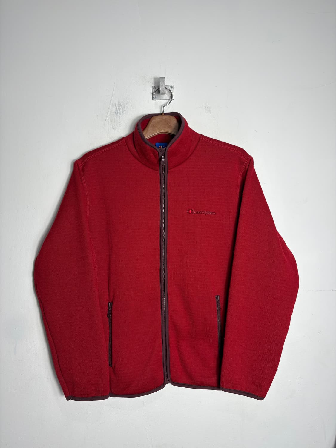 Champion 챔피온 레드 후리스 ( 미사용 상품) 상품이미지1