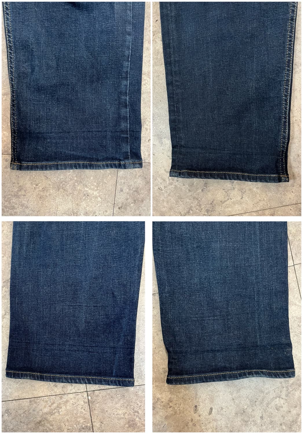 에비수 포켓 프린팅 데님 팬츠 38 #csz4145 상품이미지10