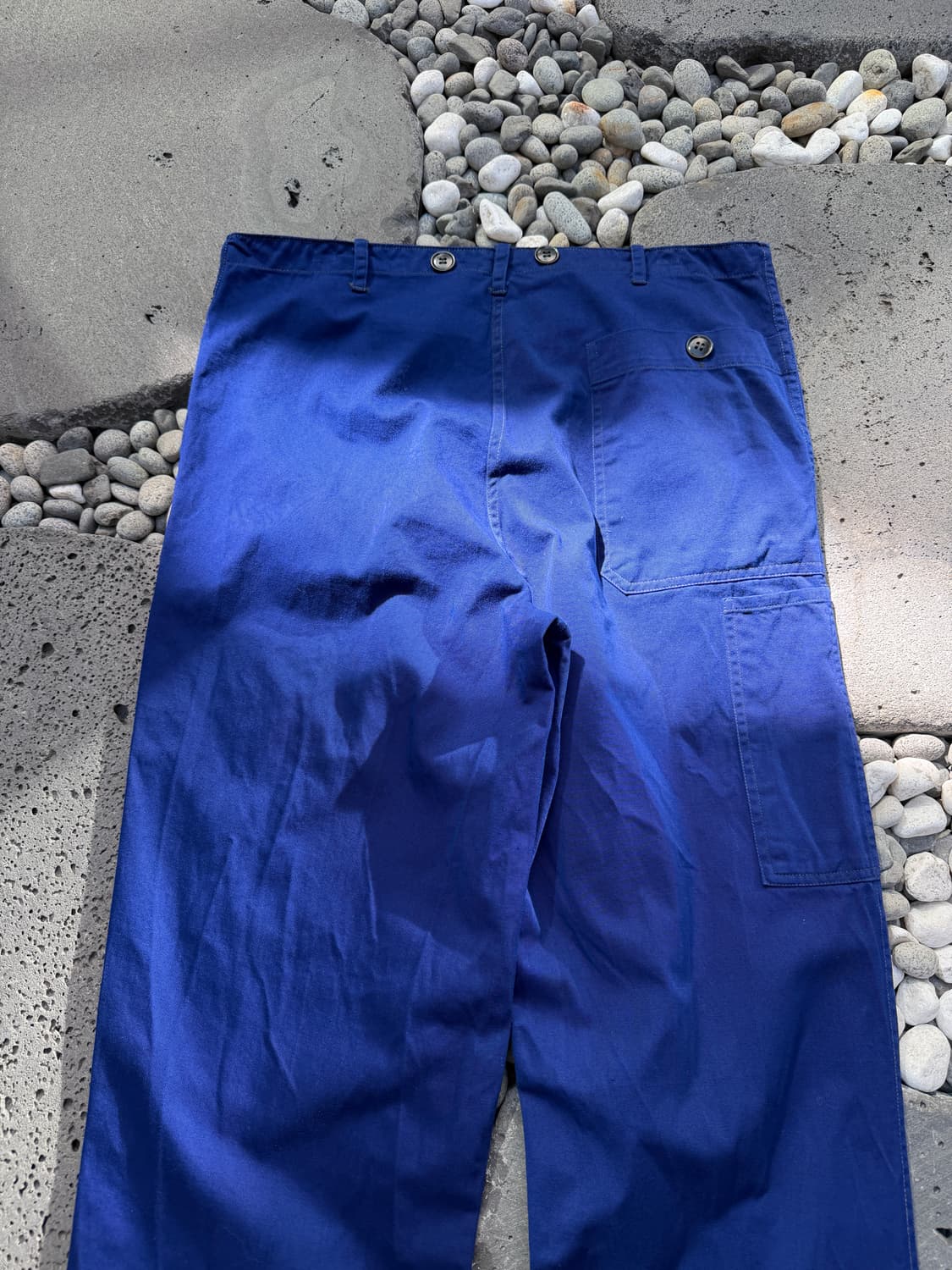 1980s FRIENDSHIP NAVY INK BLUE 프렌치워크팬츠 상품이미지8