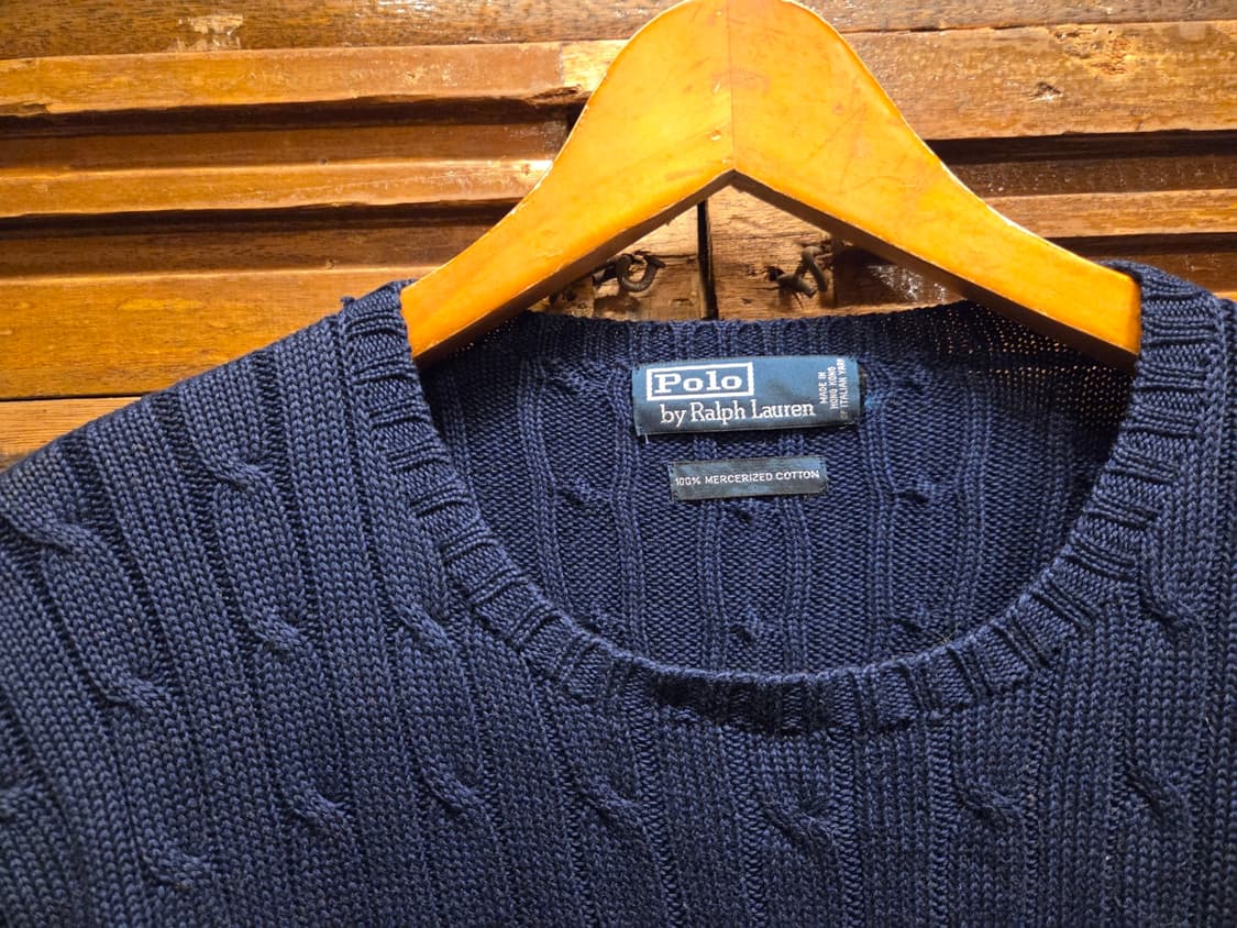 폴로랄프로렌 메르세라이즈드 케이블니트 상품이미지7
