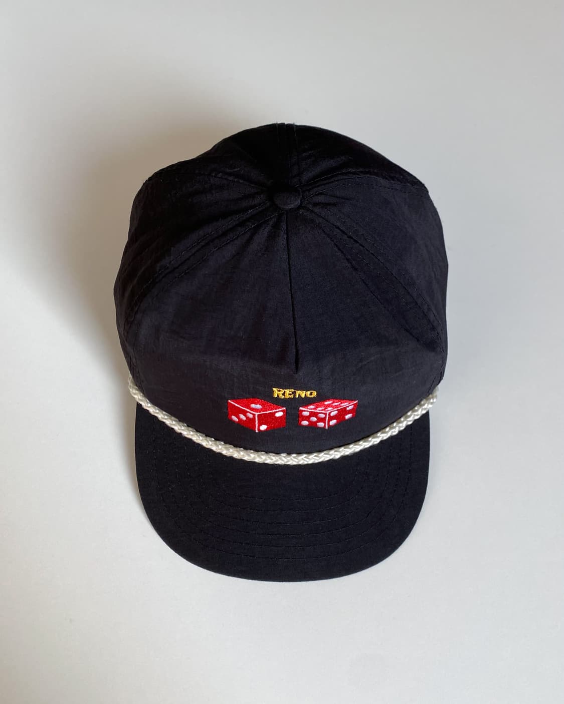 RENO 블랙 빈티지 트러커 캡 상품이미지1