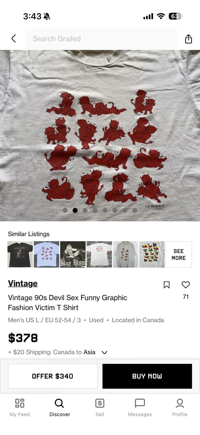 vintage devil kama sutra t shirts 상품이미지4