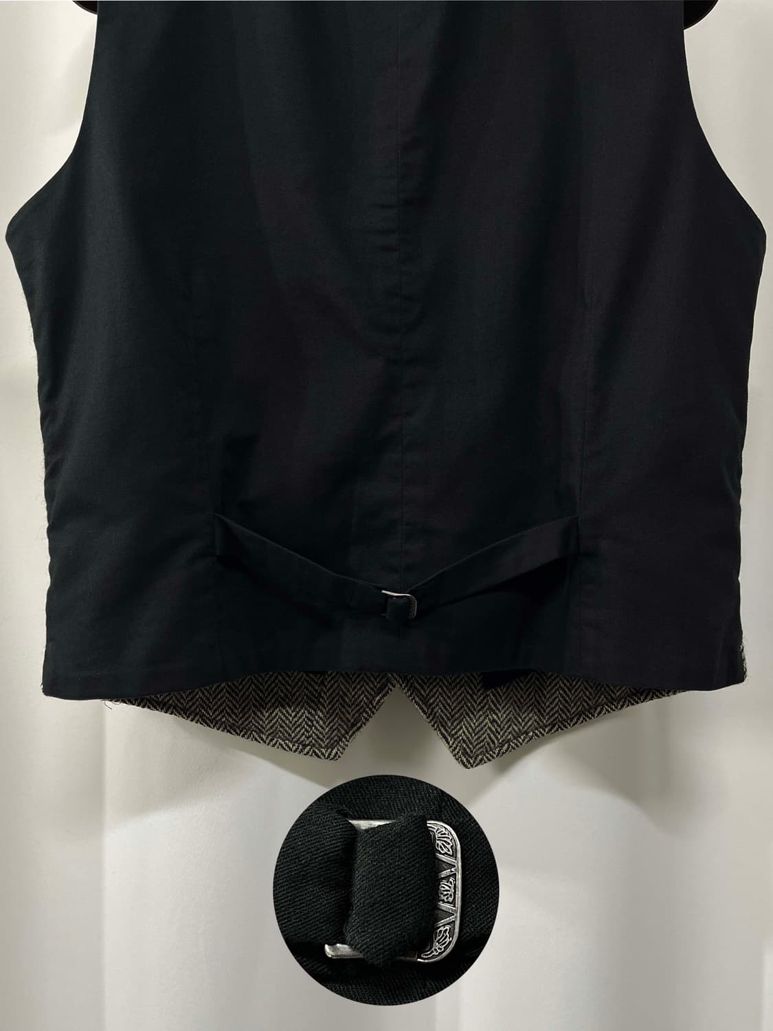 폴로 랄프로렌 헤링본 울 어드저스트 베스트 자켓 상품이미지7