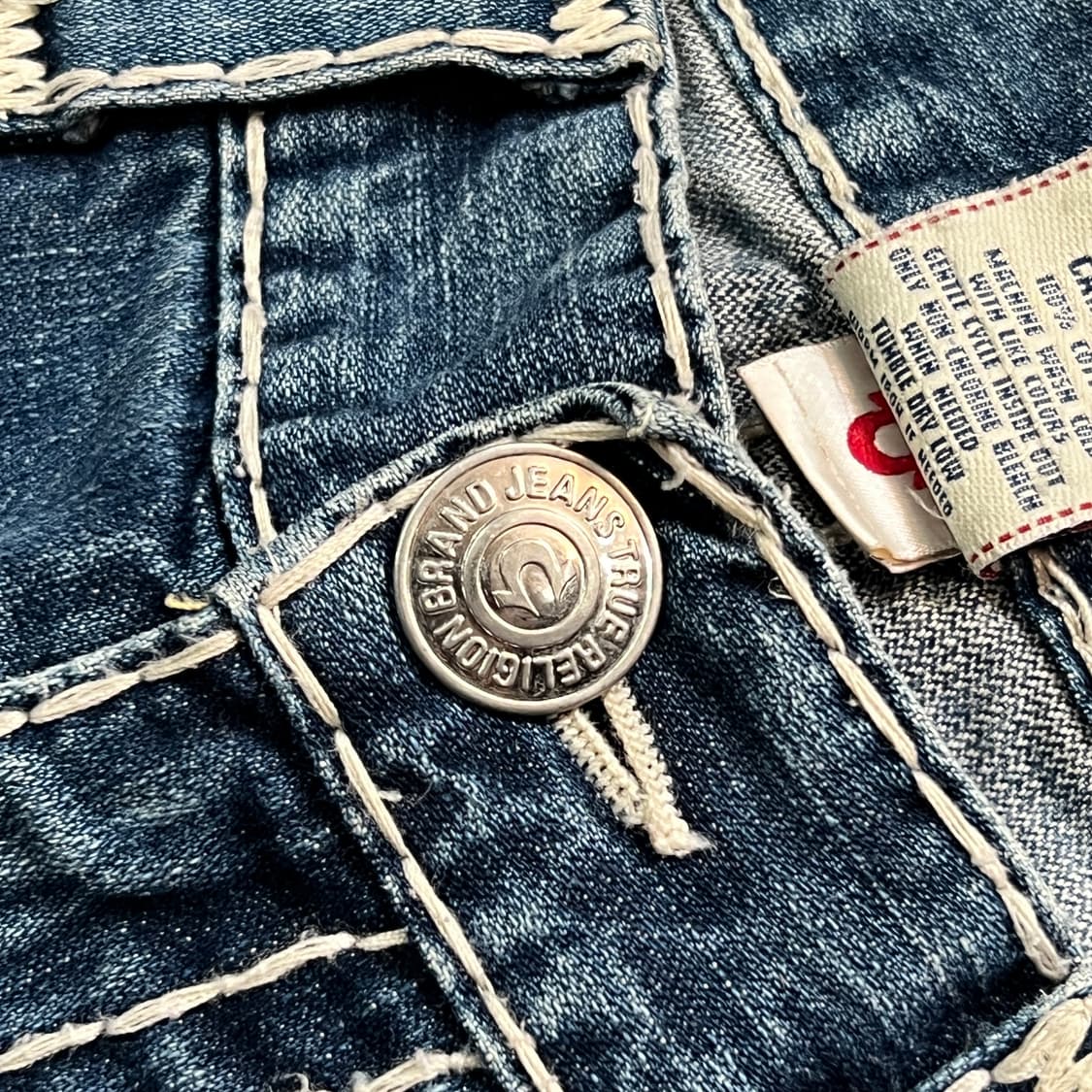 트루릴리젼 BILLY SUPER T 데님팬츠 USA 상품이미지3