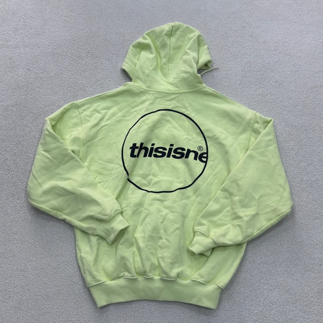 M 디스이즈네버댓 스몰로고 후드 집업 0403E 상품이미지2