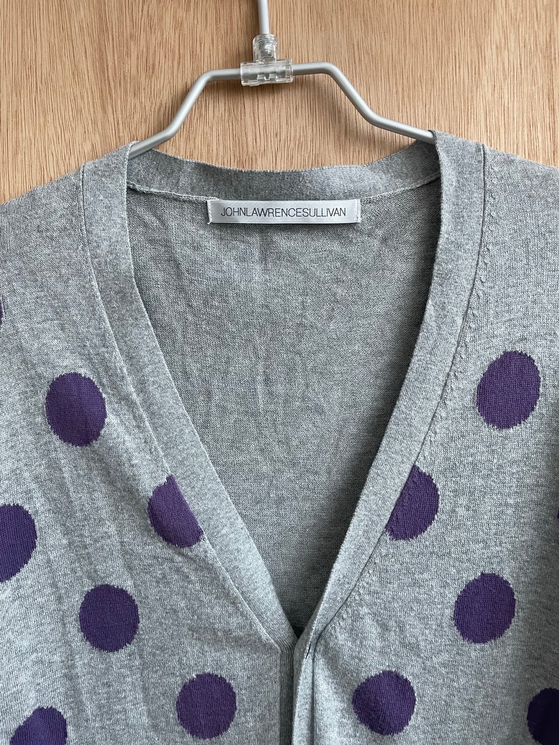 존로렌스설리반 도트 패턴 가디건 상품이미지5