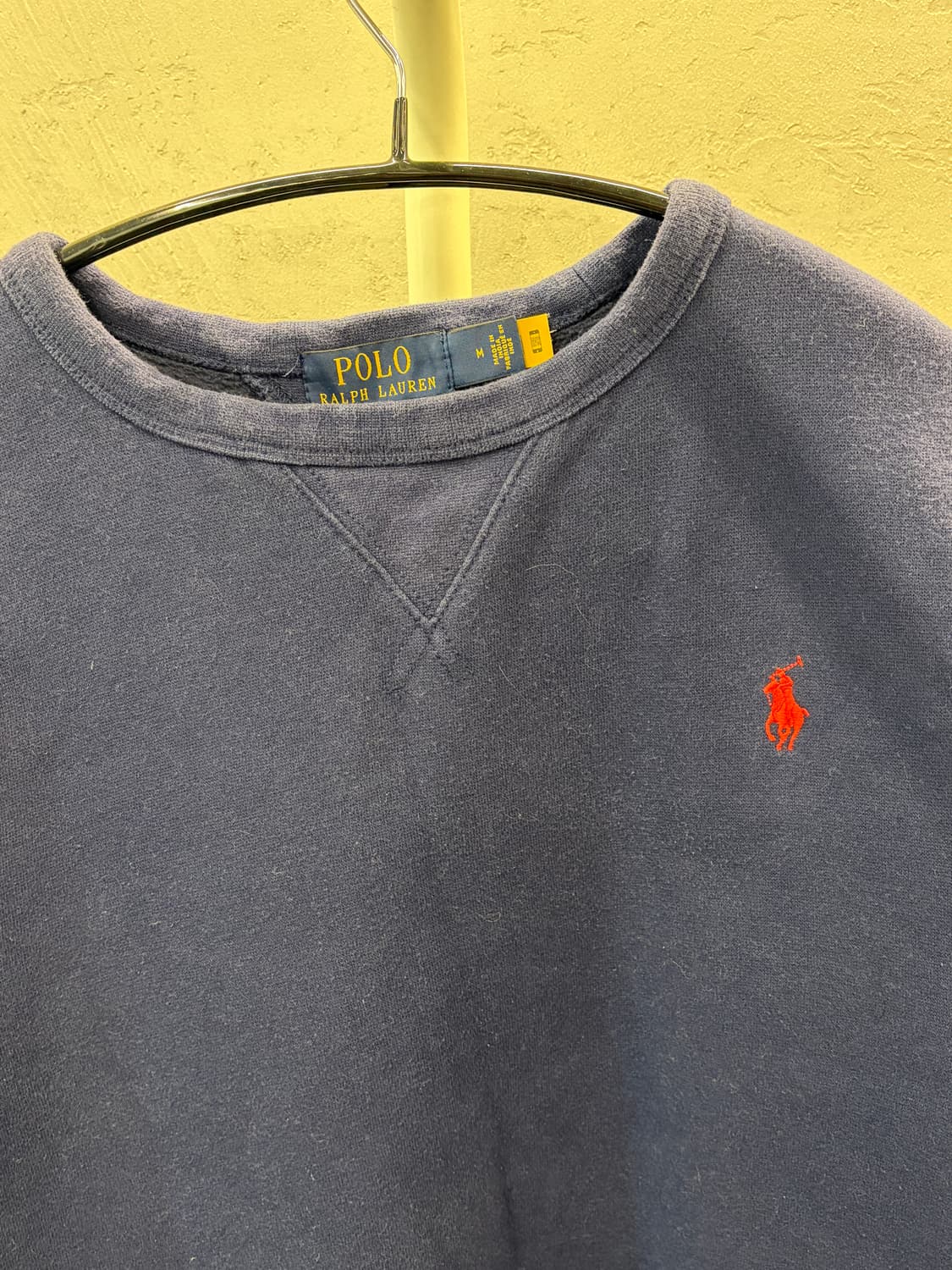 폴로 랄프로렌 맨투맨 네이비 M 상품이미지3