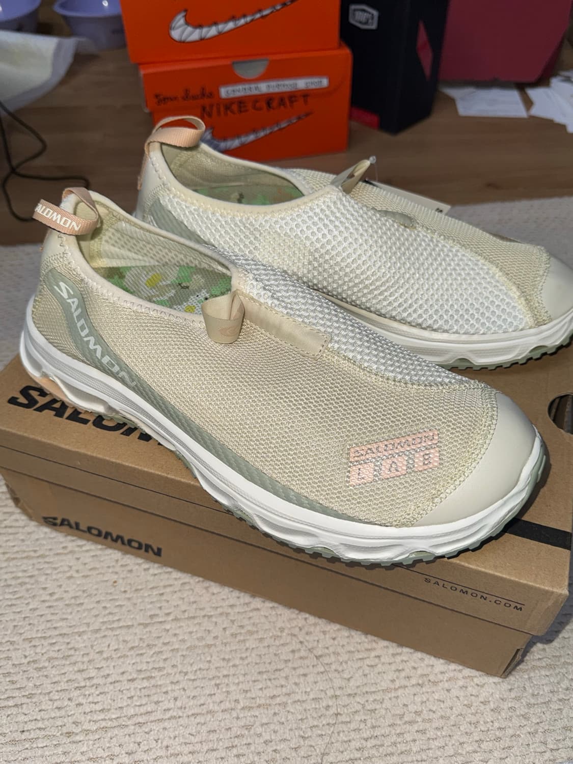 살로몬 RX moc 바닐라 아이스 데저트 세이지 265 상품이미지1