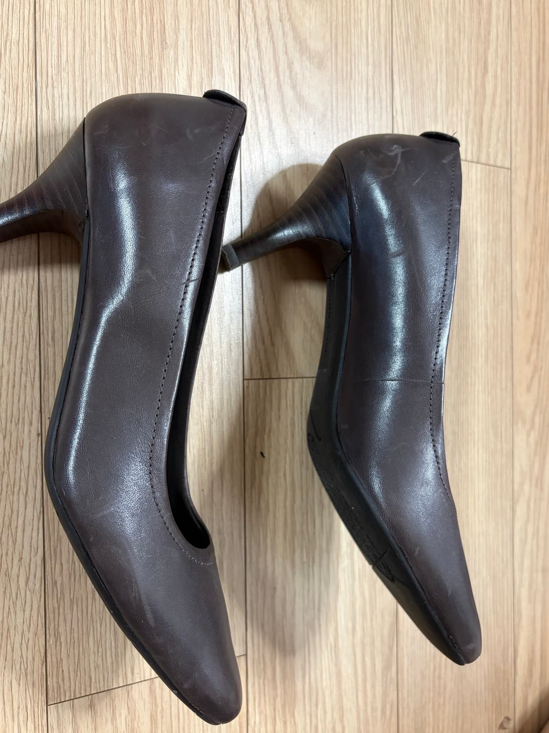 락포트 브라운 펌프스 브라운(굽 6cm) 상품이미지3