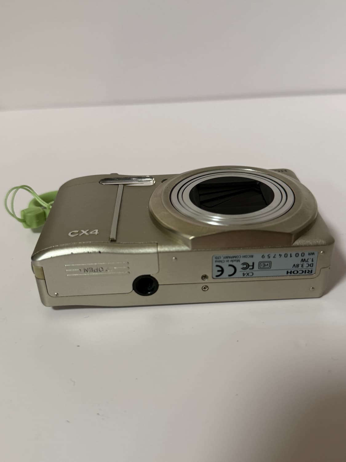  RICOH 리코 CX4 골드 디지털카메라 디카 빈티지카메라 상품이미지5