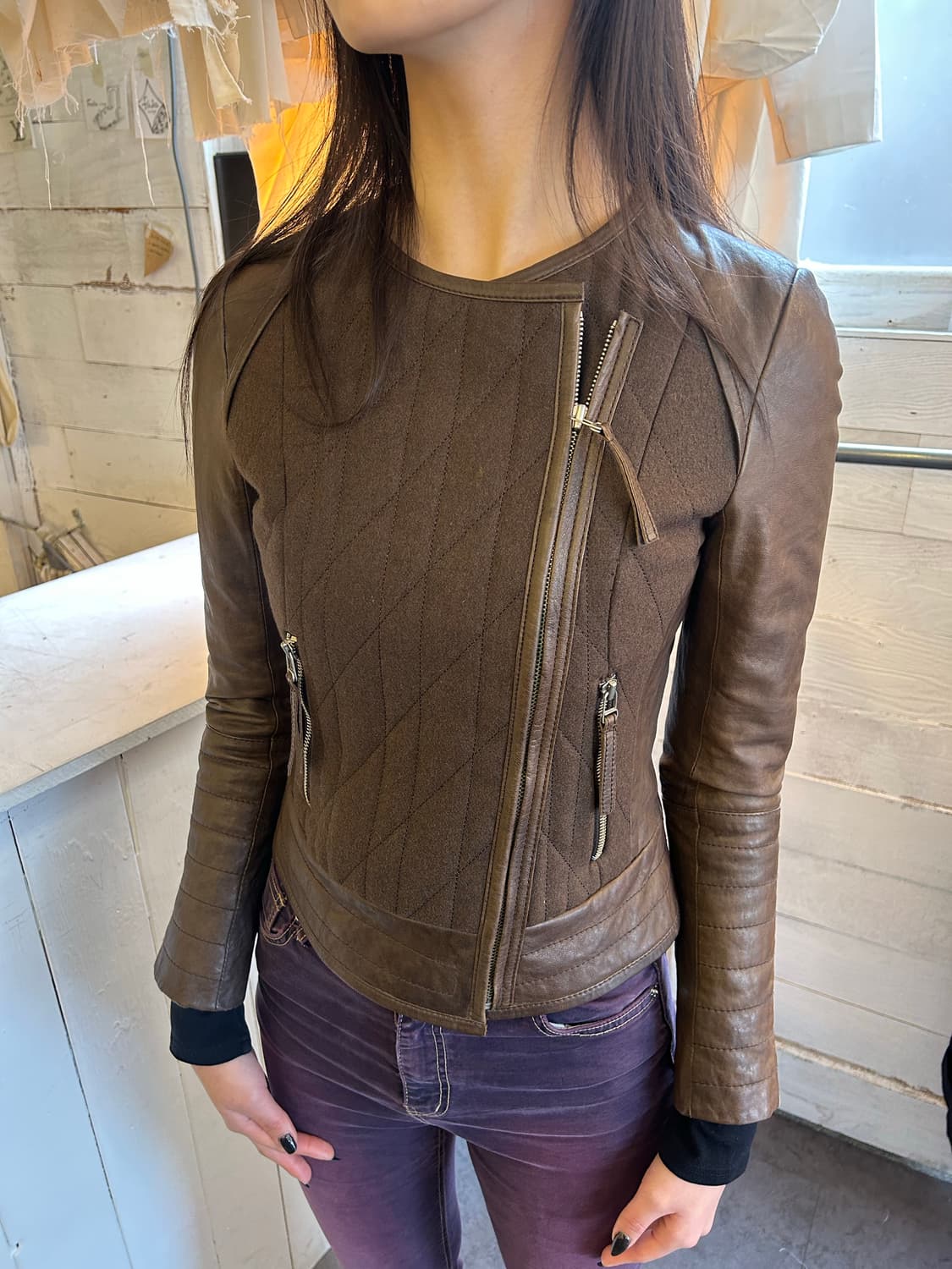 Jill by jill stuart mix jacket 상품이미지1