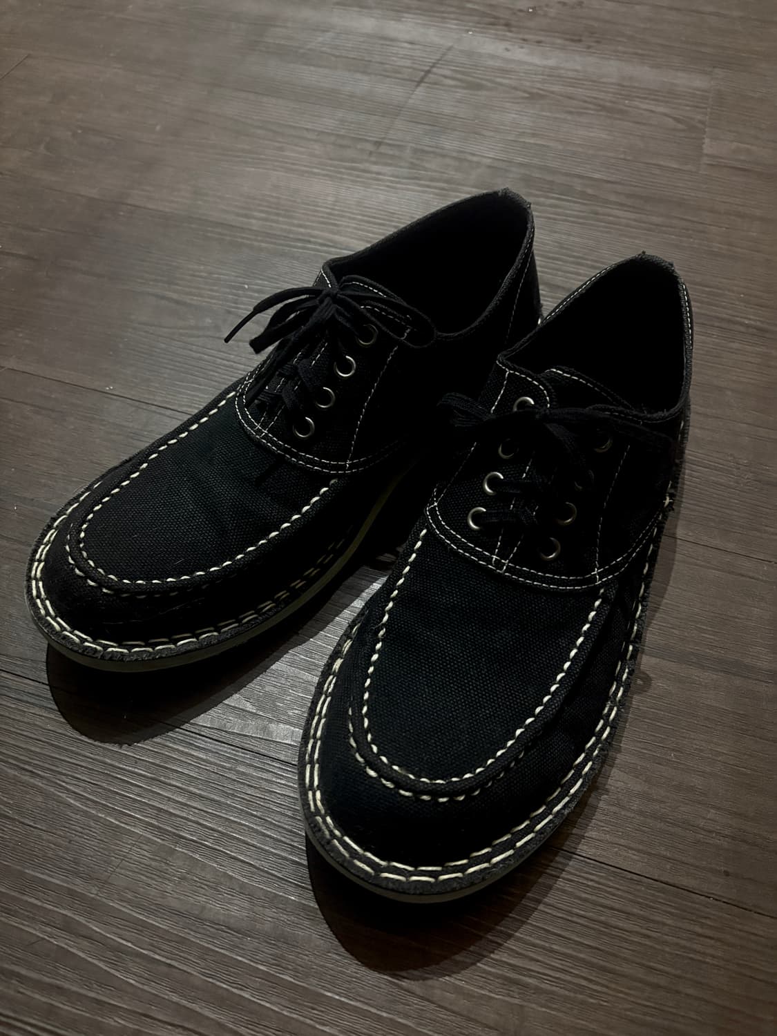 TTF✳️꼼데가르송 옴므 스티치 목토 더비 상품이미지1