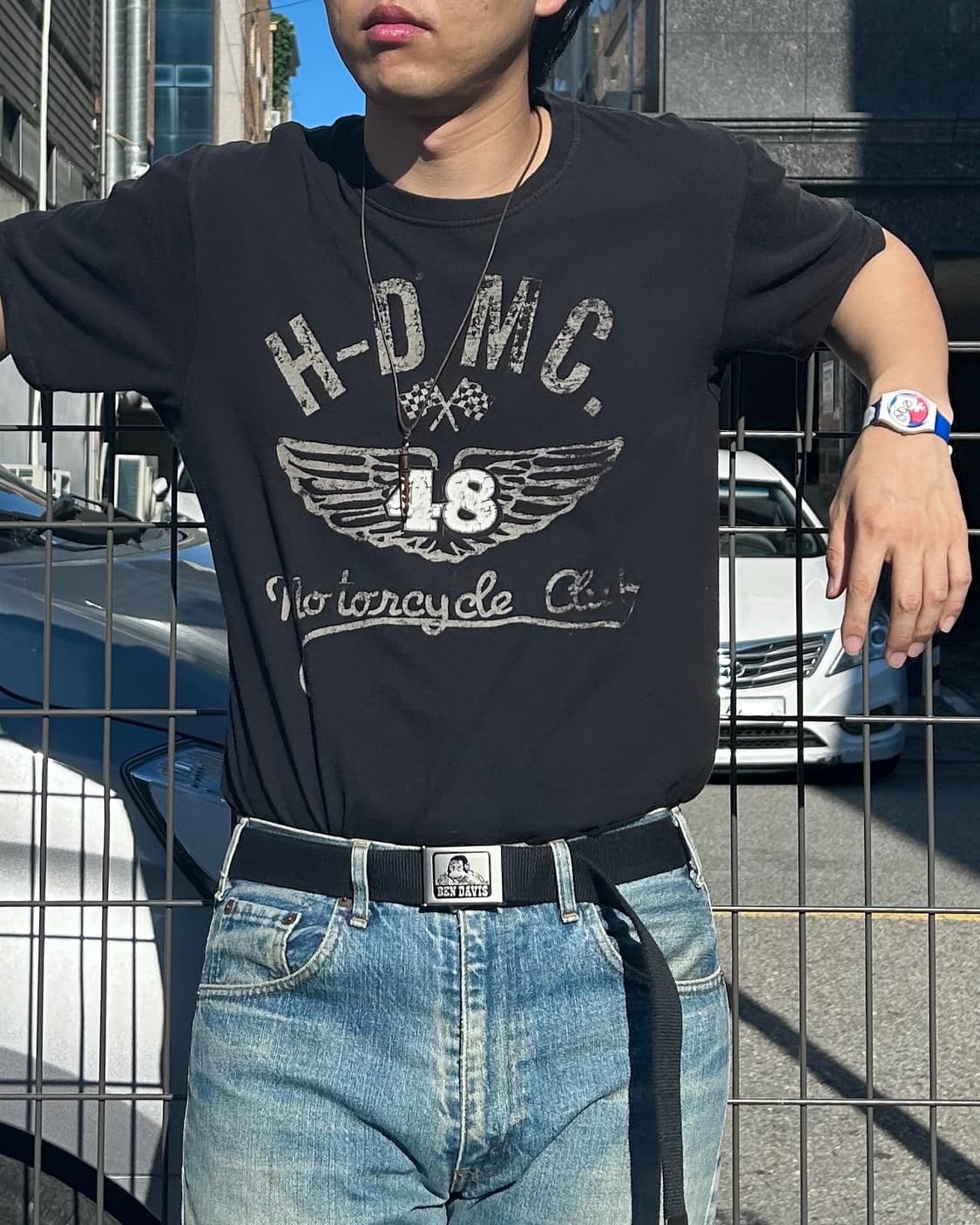 빈티지 할리데이비슨 티셔츠 Made in USA 상품이미지1