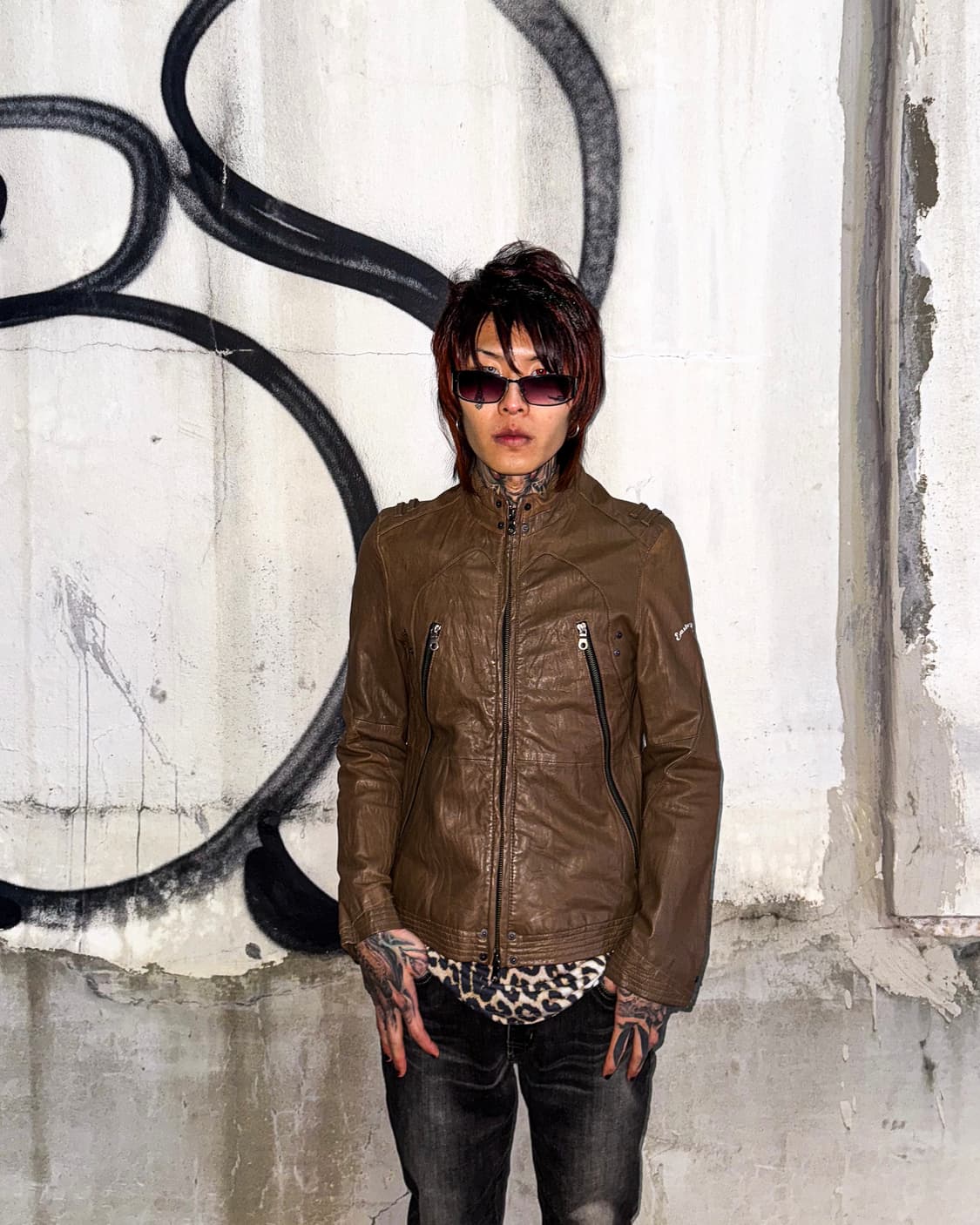 PPFM – Lamb Leather Stand-Collar Jacket  상품이미지8