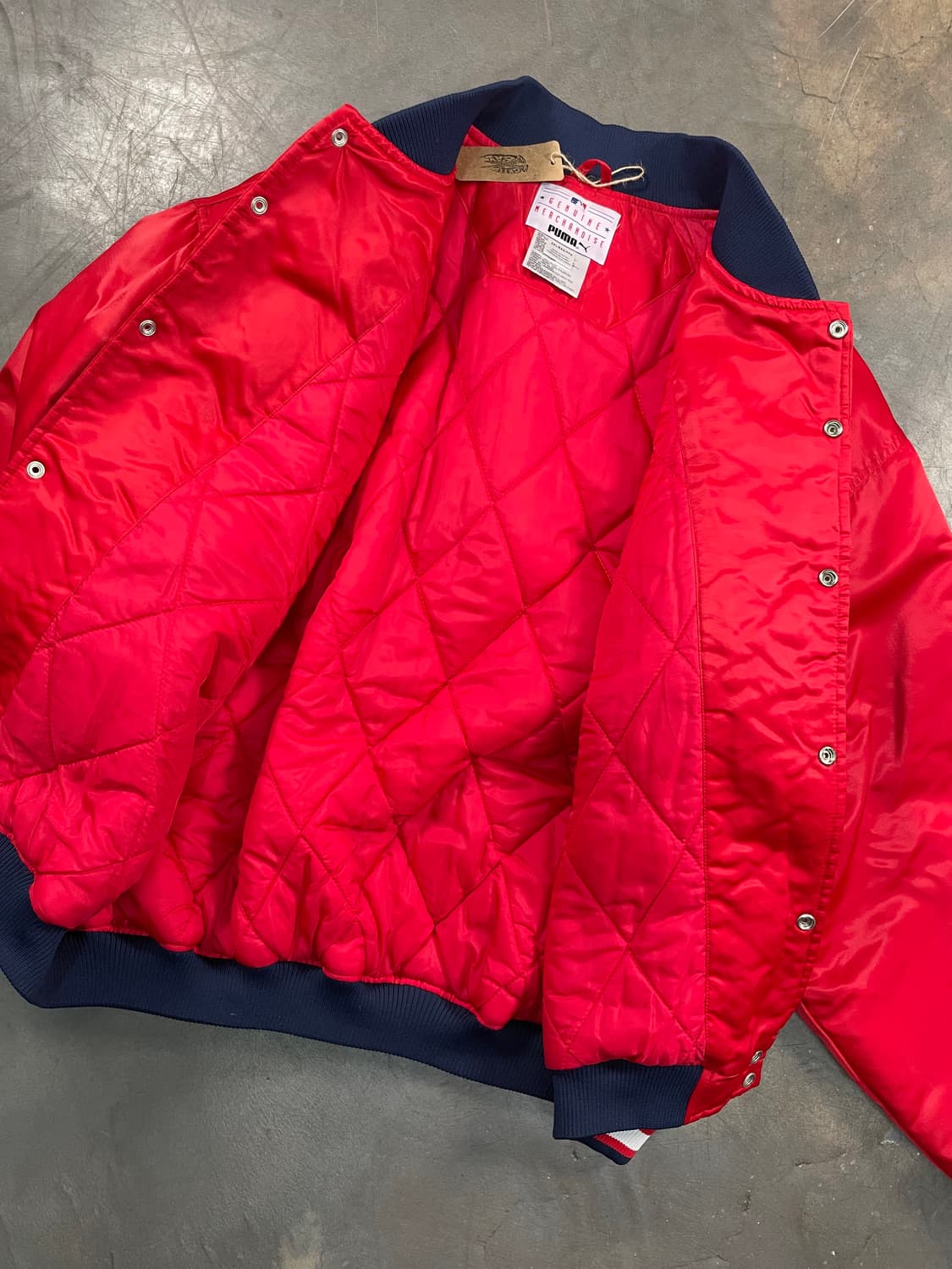 제뉴인머천다이즈 세인트루이스 바시티 자켓 상품이미지4