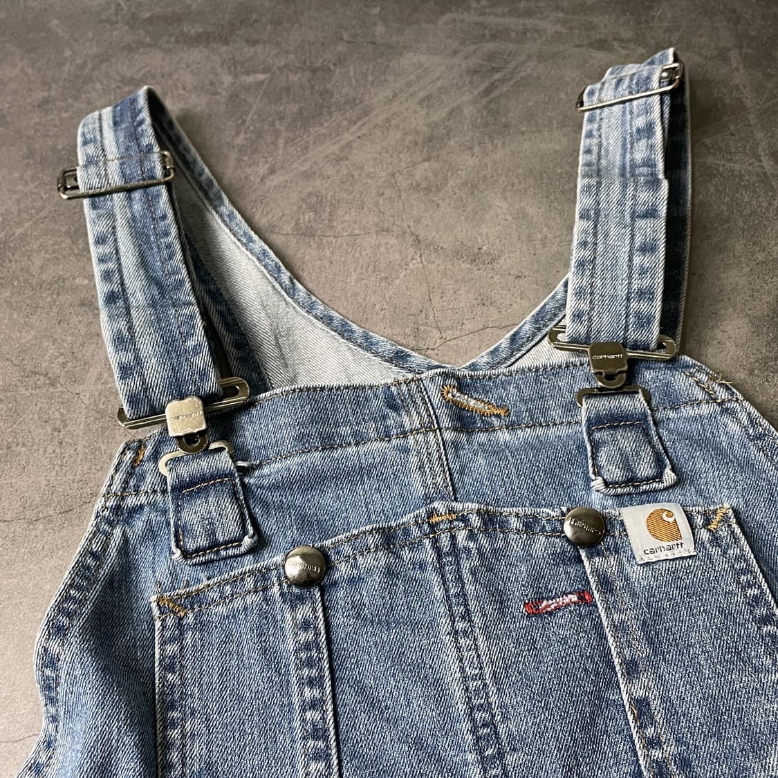 CARHARTT 칼하트 빈티지 데님 오버롤 A00349 상품이미지2