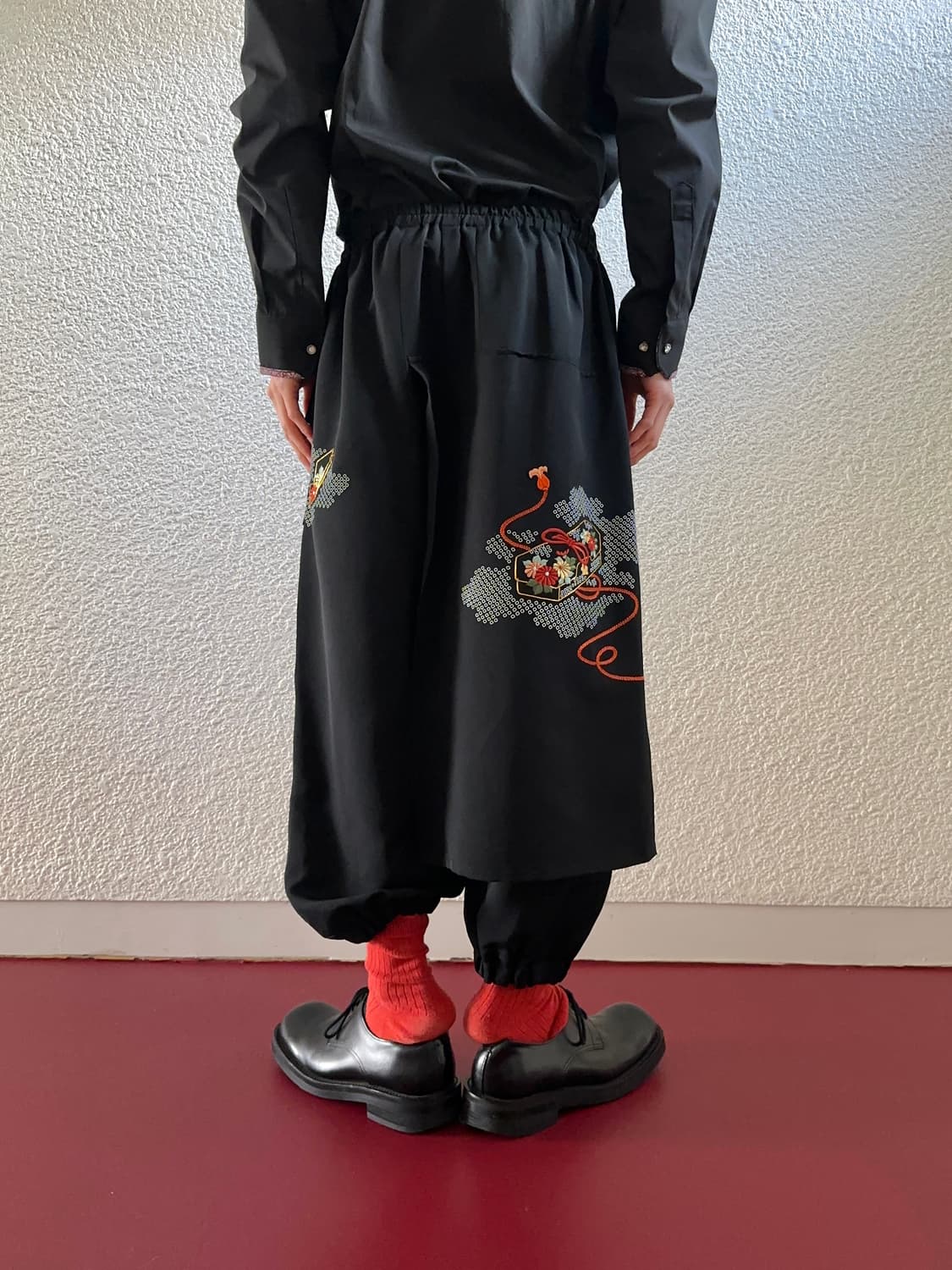 오리엔탈 스커트 레이어 사루엘 팬츠 상품이미지5