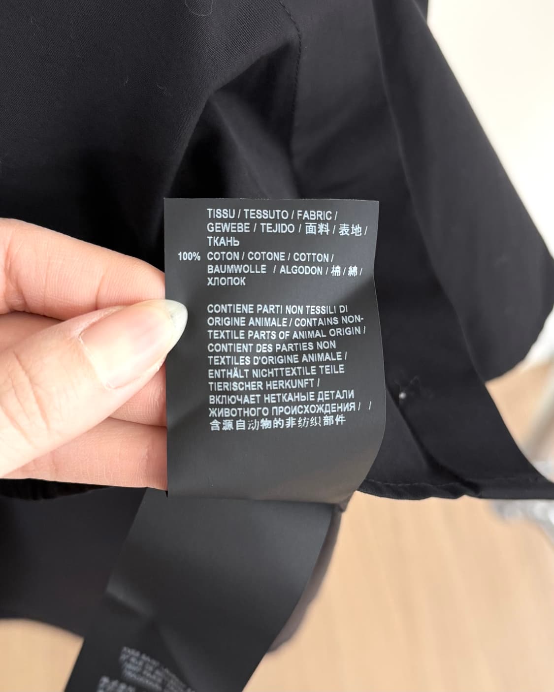 생 로랑 19aw 블랙 히든 플라켓 셔츠 상품이미지9