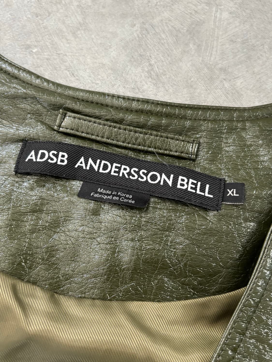 Andersson Bell 앤더슨벨 레더 베스트  상품이미지8