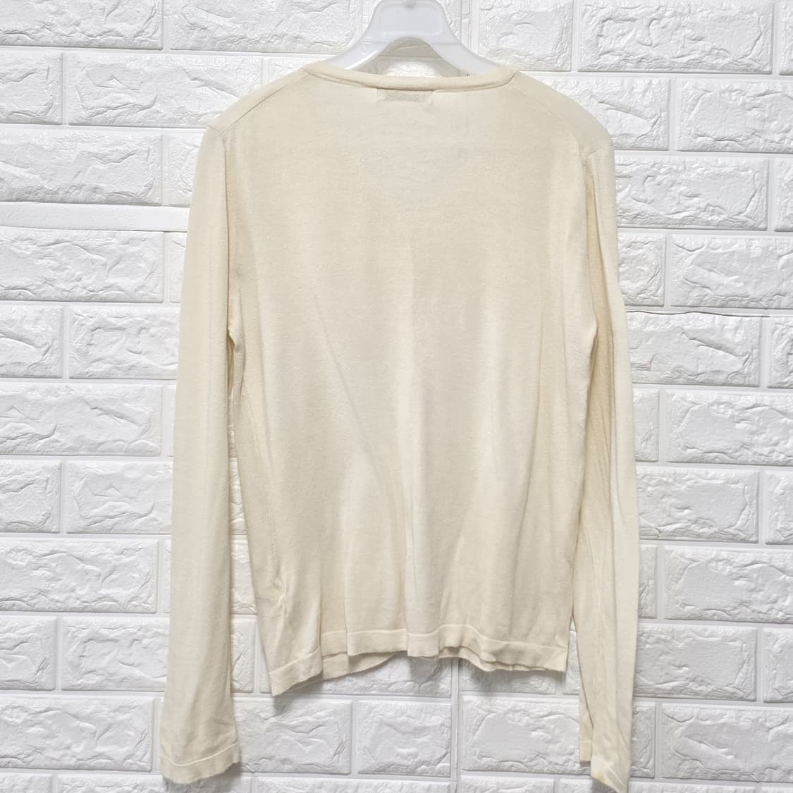 택포) 한섬 시스템 여성 아이보리 가디건 90 상품이미지4