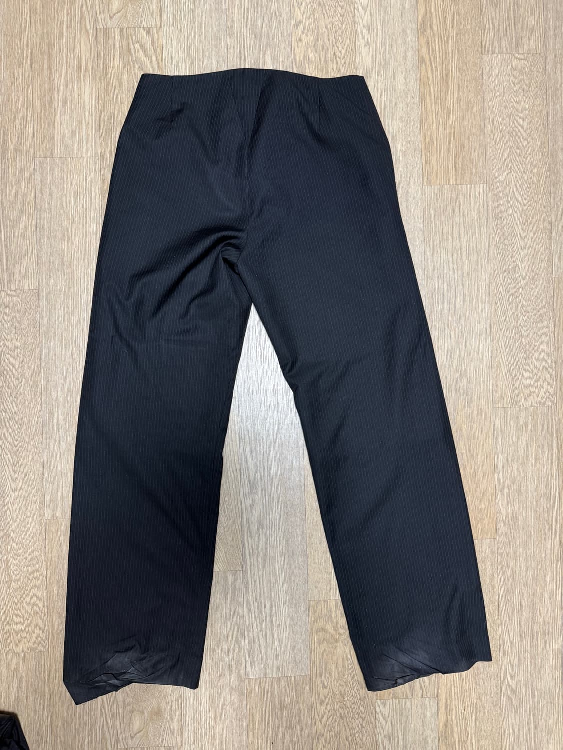 머듈 라운지 팬츠 스트라이프 블랙 3싸 상품이미지5