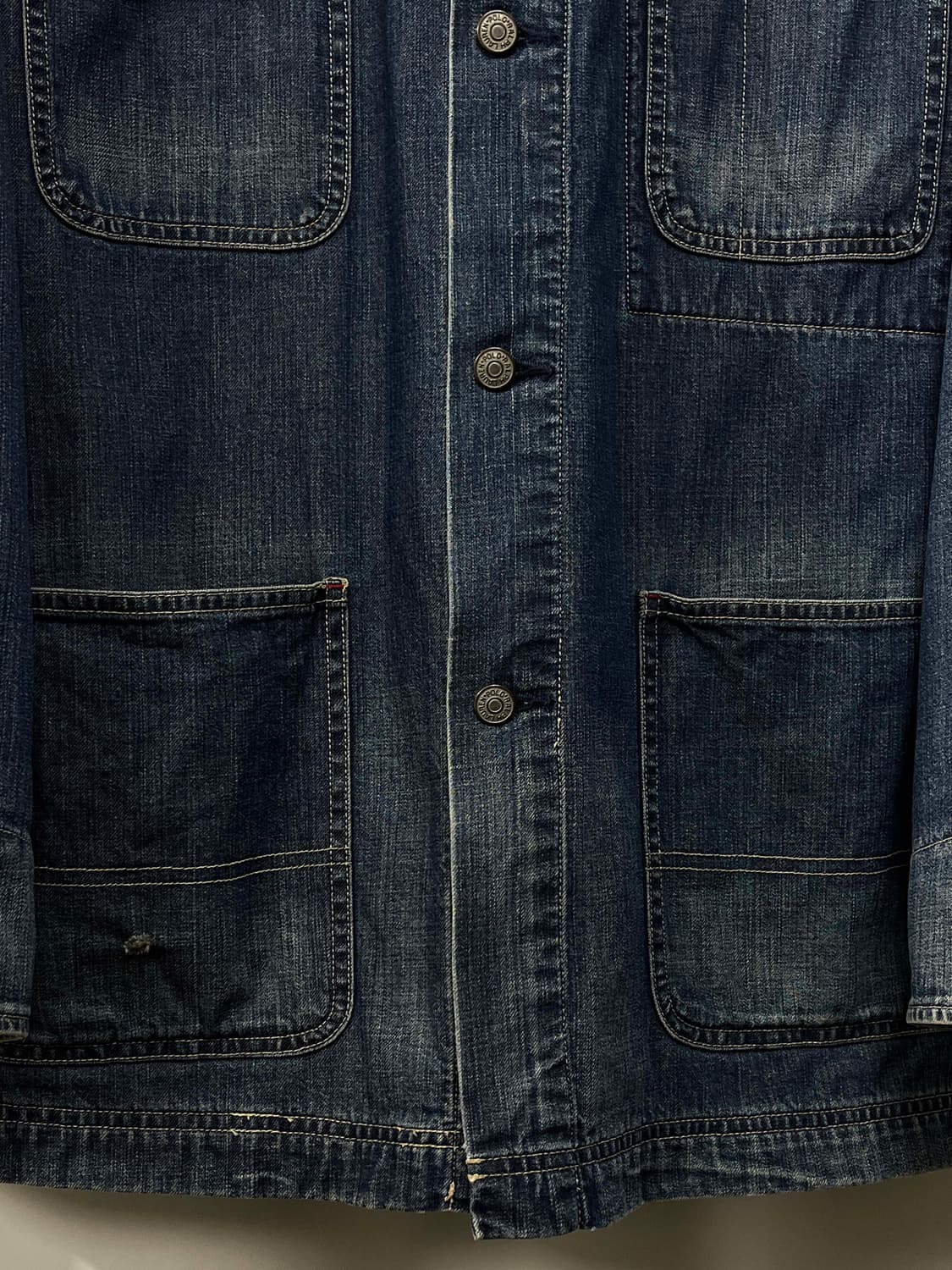 90's 폴로 랄프로렌 덩가리 데님 코듀로이 버팔로 초어자켓 상품이미지5