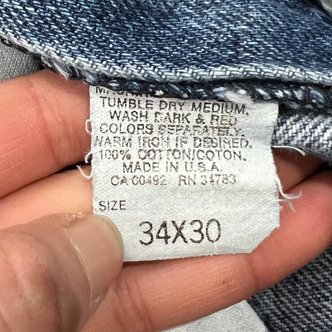 usa 리 워크 데님팬츠 s09503 상품이미지6