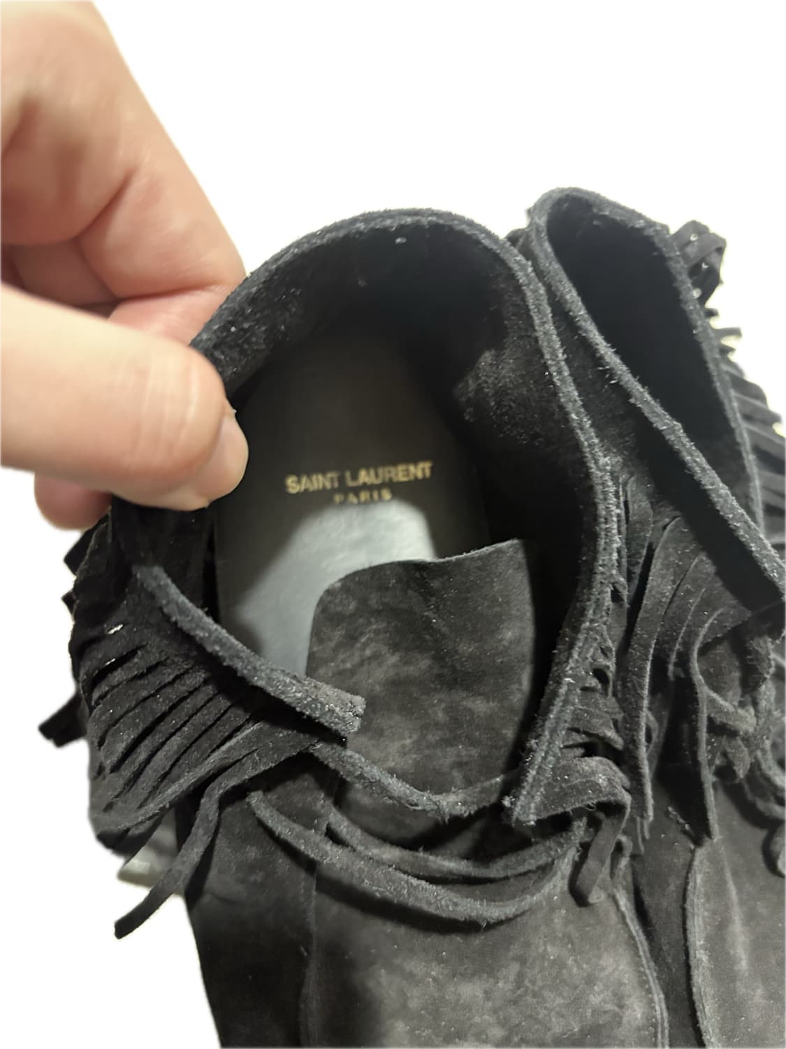 생로랑 프린지 부츠42 상품이미지2