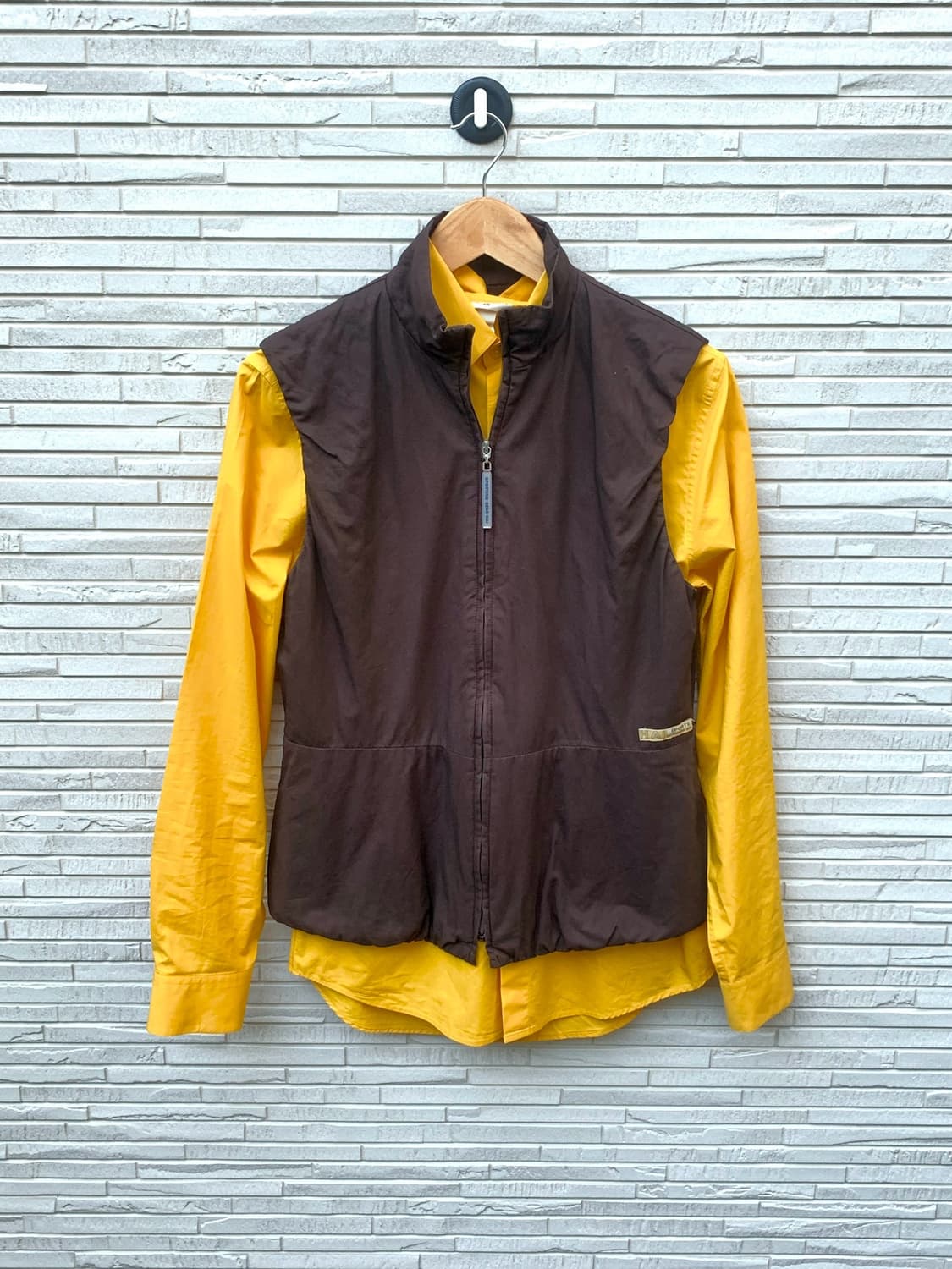 마르니 x H&M 셔츠 (yellow) 상품이미지8