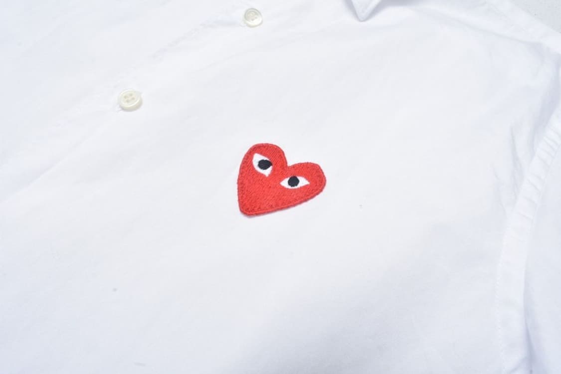 꼼데가르송 화이트 셔츠 남방 S M0008 상품이미지3