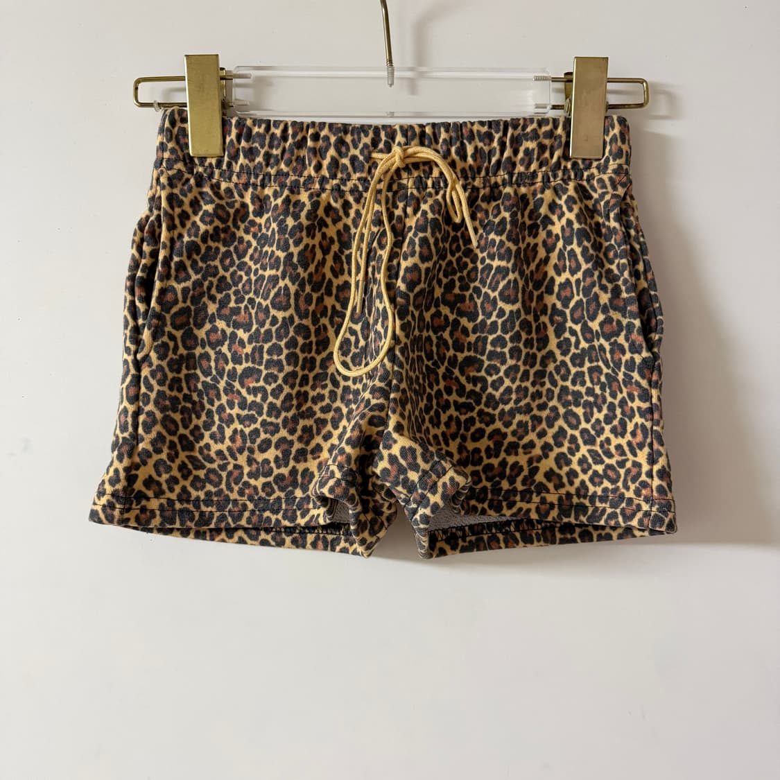새상품 여자 호피 숏 반바지 상품이미지1