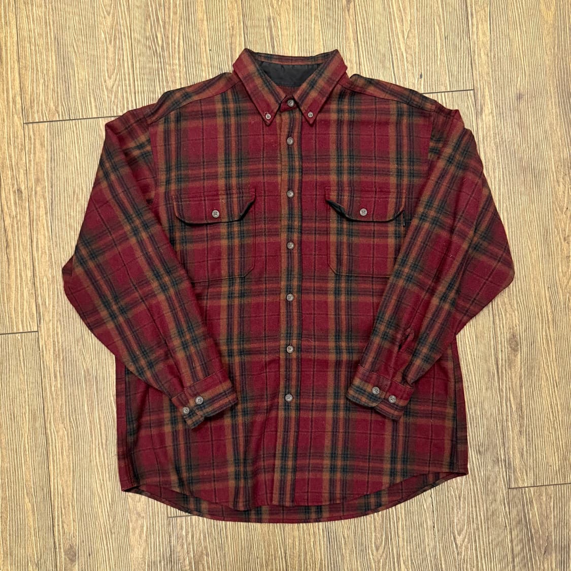 울리치 체크 울 셔츠 상품이미지1