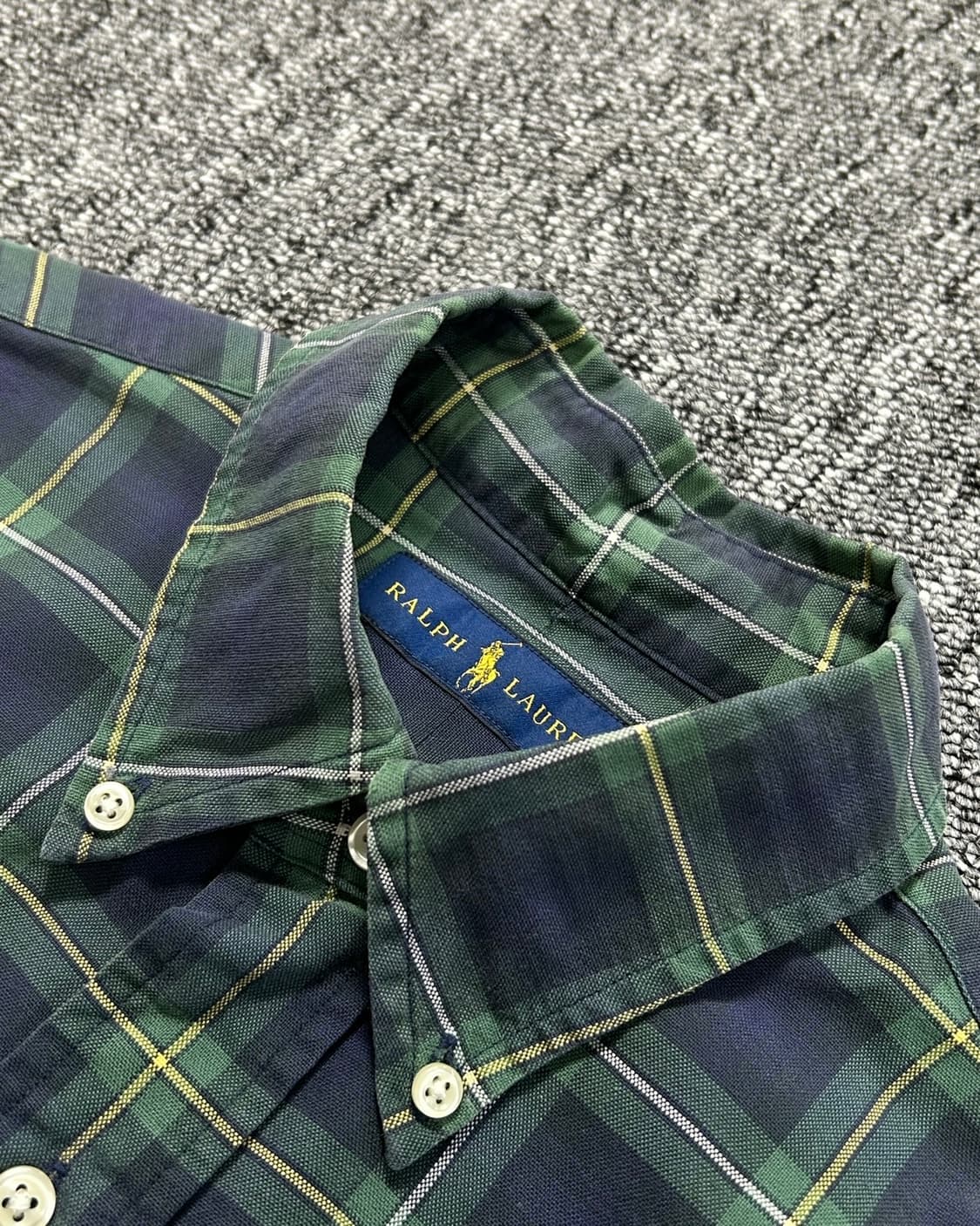 폴로 랄프로렌 체크 패턴 클래식핏 셔츠  상품이미지7