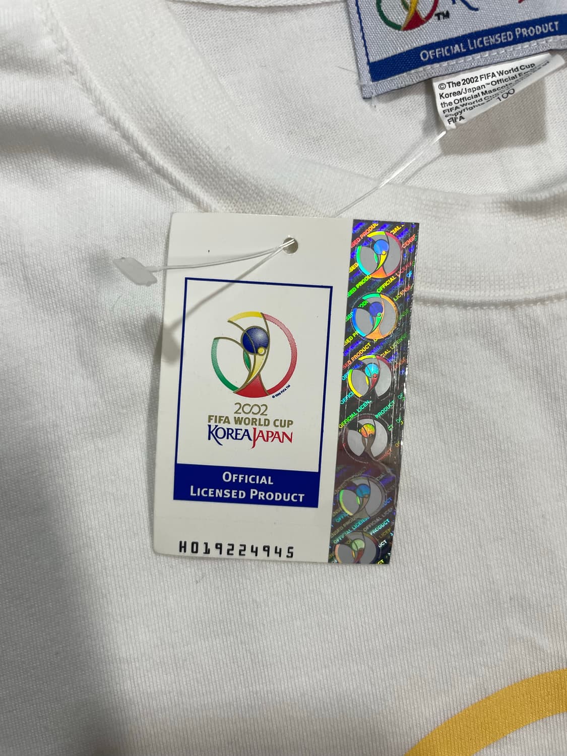 2002 한일월드컵 오피셜 머천 티셔츠 상품이미지5