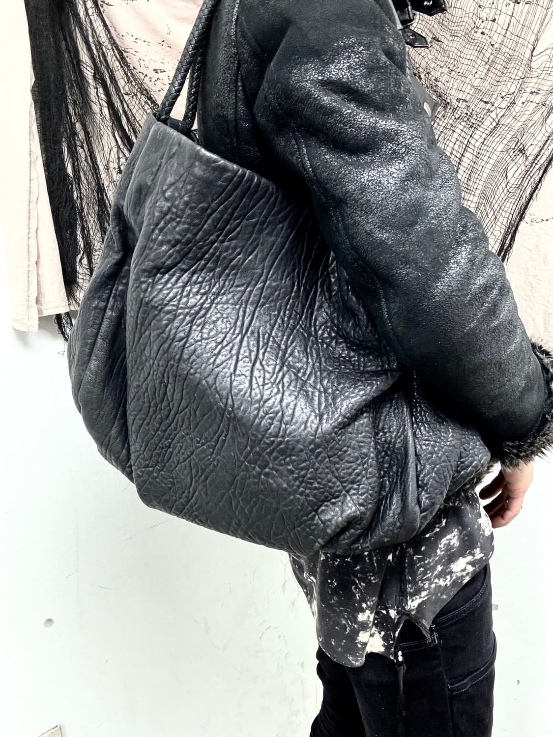 [ACC]VKei Mood Black Leather Bag 상품이미지10
