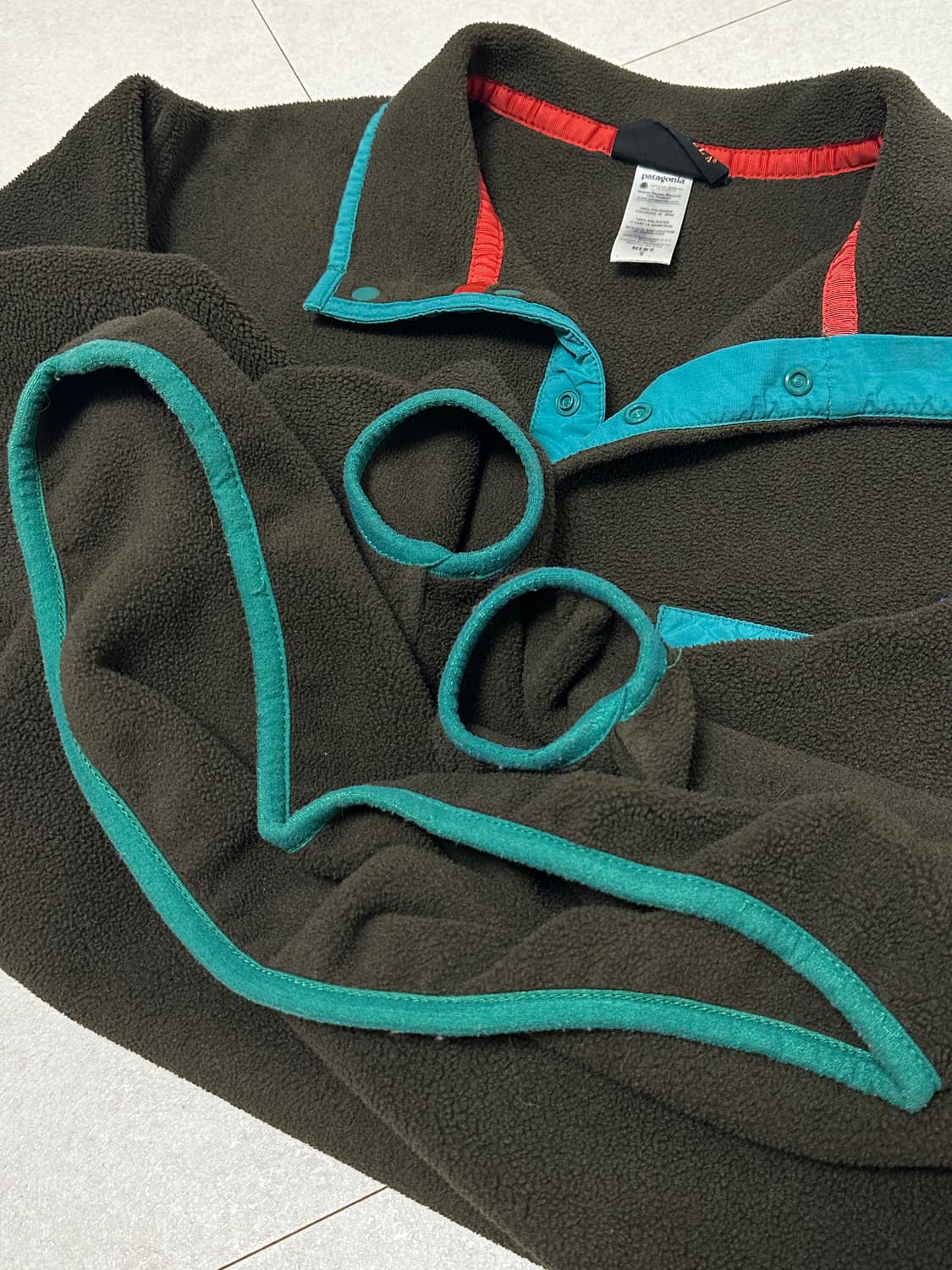 파타고니아 신칠라 브라운 청록 상품이미지6