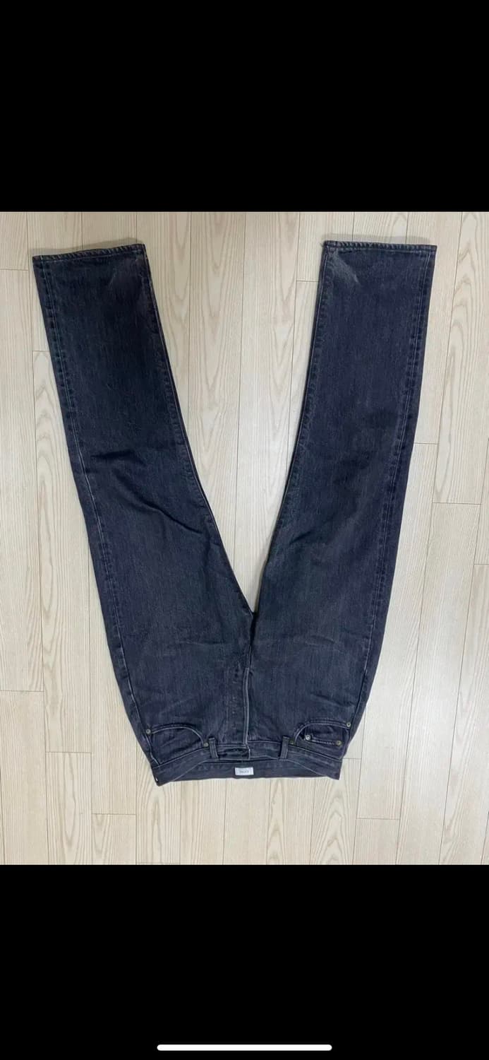 시오타 CIOTA BLACK SUVIN COTTON STRAIGH 상품이미지3