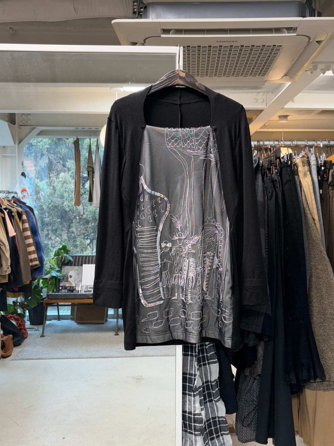 히로코 코시노 트렁크 레이어드 니트 상품이미지1