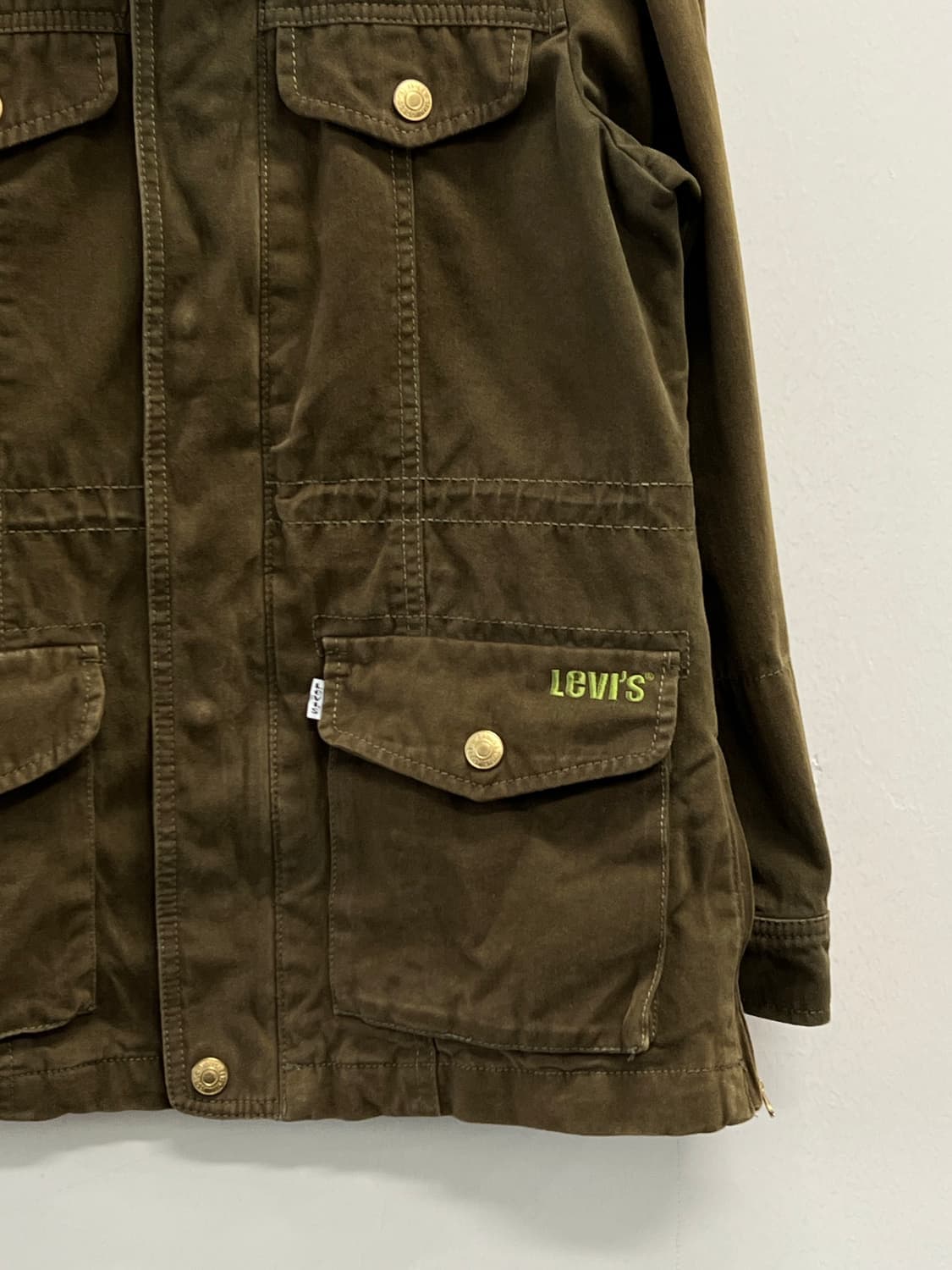 (155) 리바이스 키즈 헌팅 사파리 자켓 카키 상품이미지3