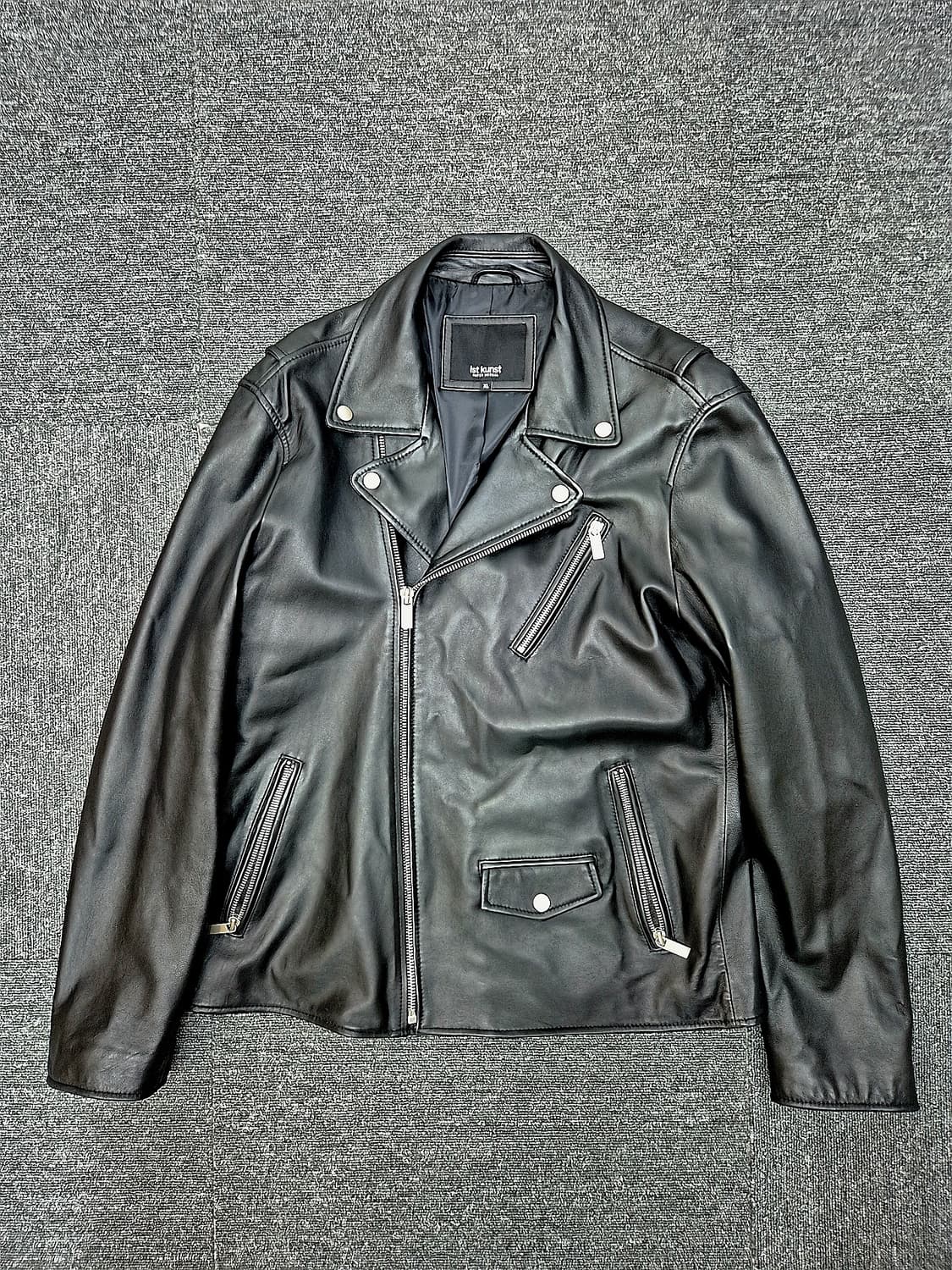 [XL]<이스트쿤스트>램스킨 라이더 자켓 상품이미지1