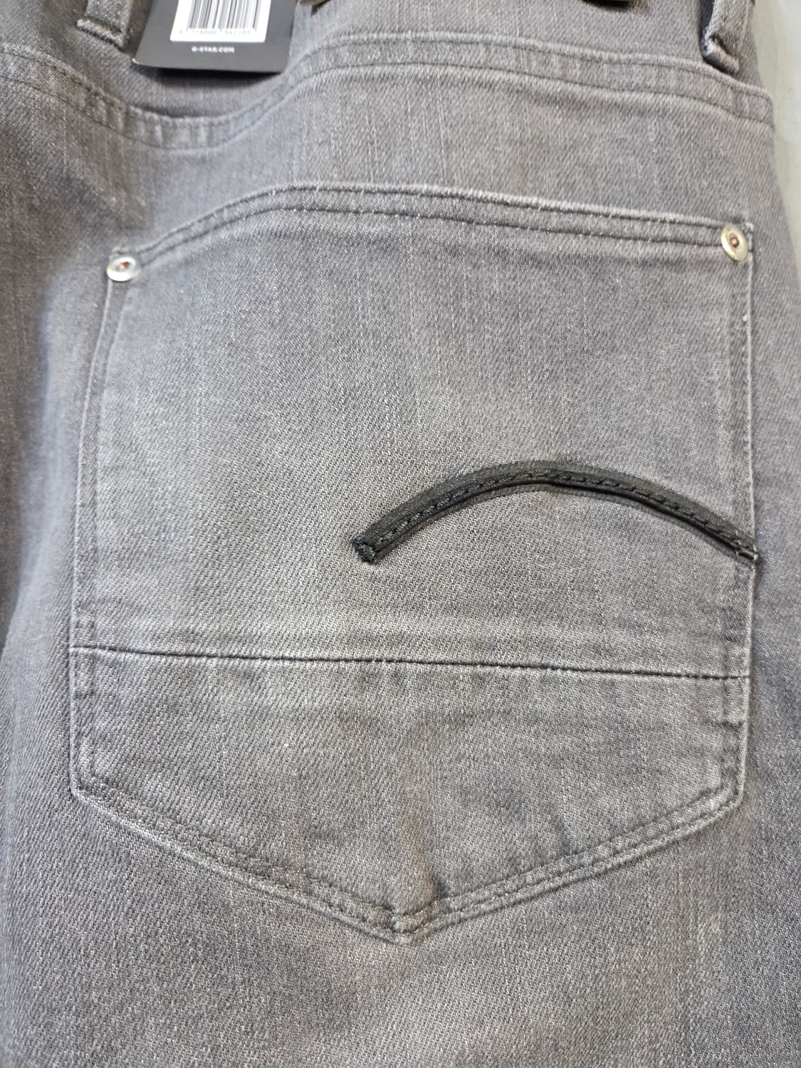 G-Star RAW 그레이 데님 청바지(W34/L32) 상품이미지5