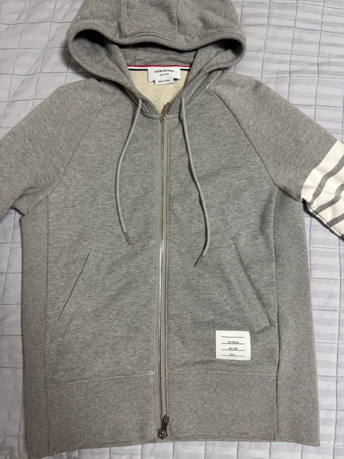 톰브라운 사선완장 후드집업 새상품급 상품이미지1